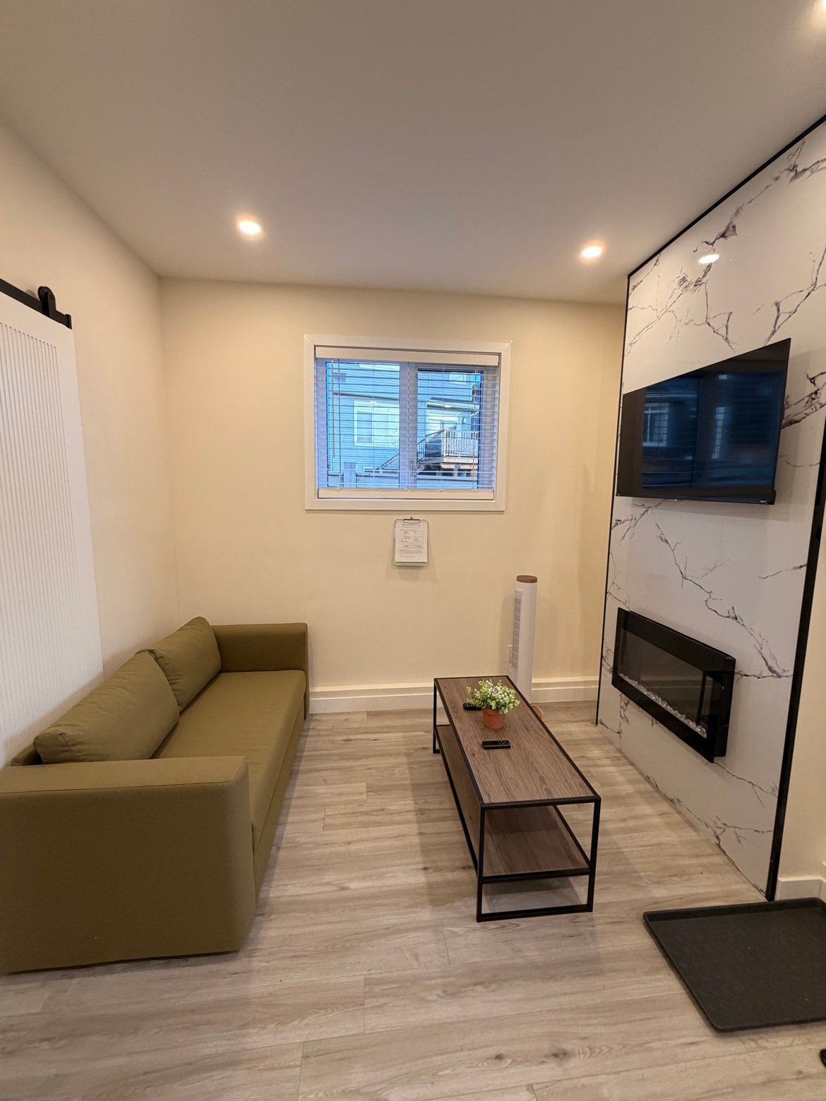 Open-plan living space